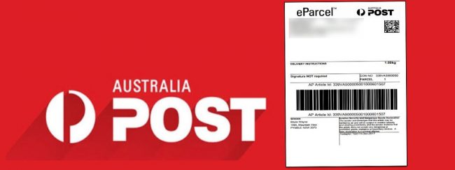 Australia Post eParcel